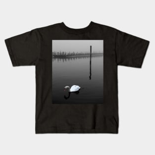 Quiet swan Kids T-Shirt